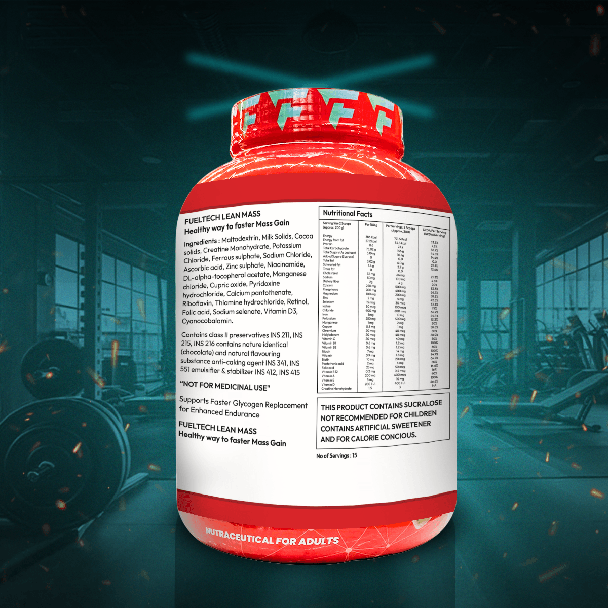 Lean Mass Vanilla (3Kg) - Image 4